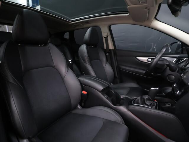 Nissan QASHQAI 1.2 Tekna [TREKHAAK, 360° CAMERA, PDC, CRUISE, STOELVERWARMING, ELEKTRISCH VERSTELBARE STOELEN, BLUETOOTH, LANE ASSIST, NAVIGATIE, NIEUWSTAAT]