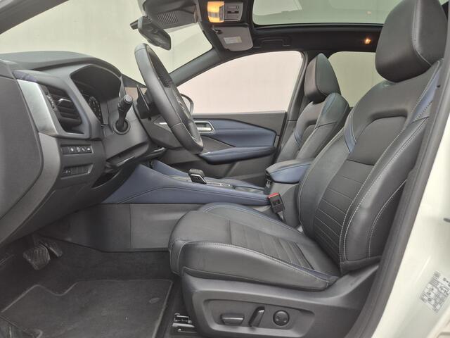 Nissan QASHQAI 1.3 MHEV Xtronic Tekna / Cold Pack & Design Pack / Trekgewicht 1800 kg / Head Up Display / Panoramadak / Stuur- Stoel & Voorruit verwarming / Rondomzicht camera / Adaptief cruise control / Elektrische achterklep / Apple Carplay Android Auto /