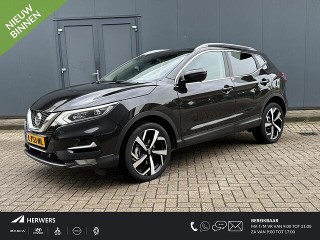 Nissan QASHQAI 1.3 DIG-T Premium Edition / Automaat / Trekhaak / Panoramadak / Leder / Climate Control / Stoelverwarming / Keyless Entry&Go / NAP