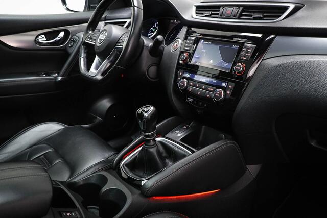 Nissan QASHQAI 1.2 Tekna + | PANORAMADAK | LEDER | STELVERWARMING | DAB | 360 CAMERA | TREKHAAK
