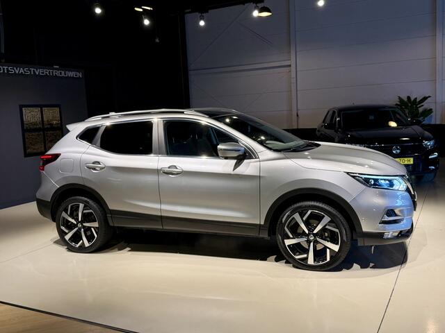 Nissan QASHQAI 1.2 Tekna Panodak|LED|Navi|Keyles|360Camera Grijs