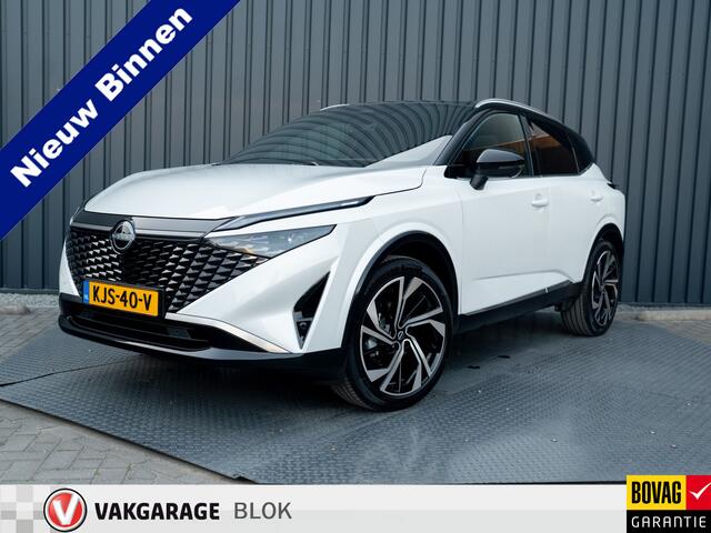 Nissan QASHQAI 1.3 MHEV Xtronic Tekna Plus | Bose | Stoelgeheugen | Head Up | Panodak | Stuur & Stoel verw. | Prijs Rijklaar!!