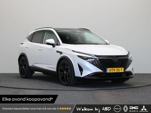 Nissan QASHQAI 1.5 e-Power Nismo + | Nissan Motorsport | Exclusief bij ABD | 20 Inch Velgen | Panoramadak | Stoel Stuur, voorruitverwarming |