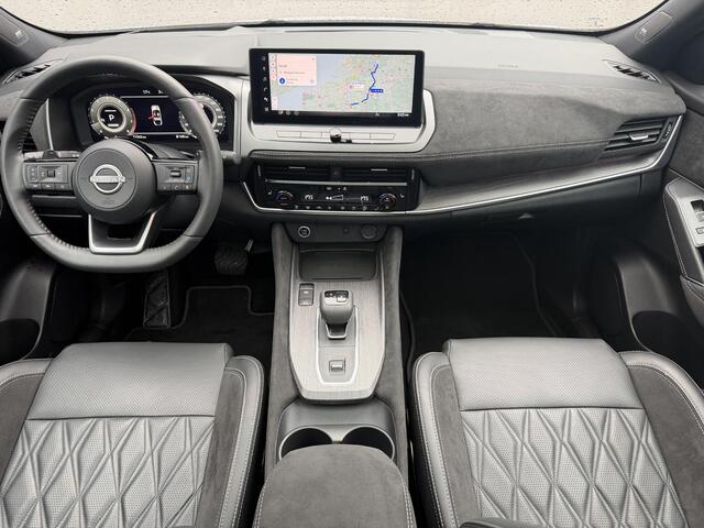 Nissan QASHQAI 1.3 MHEV Xtronic Tekna Plus / Panoramadak / Fabrieksgarantie tot 2-2028 / HUD / BOSE / ACC / Luxe Lederen Bekleding / StoelMassage / Stoel & Stuurwiel Verwarming / Elektr. Stoelen / Elektr. Achterklep / Memory Stoelen / All Season Banden /
