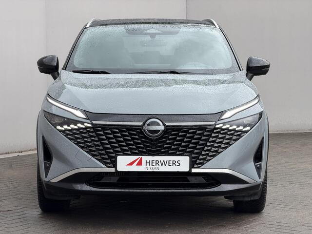 Nissan QASHQAI 1.3 MHEV Xtronic Tekna Plus / Panoramadak / Fabrieksgarantie tot 2-2028 / HUD / BOSE / ACC / Luxe Lederen Bekleding / StoelMassage / Stoel & Stuurwiel Verwarming / Elektr. Stoelen / Elektr. Achterklep / Memory Stoelen / All Season Banden /