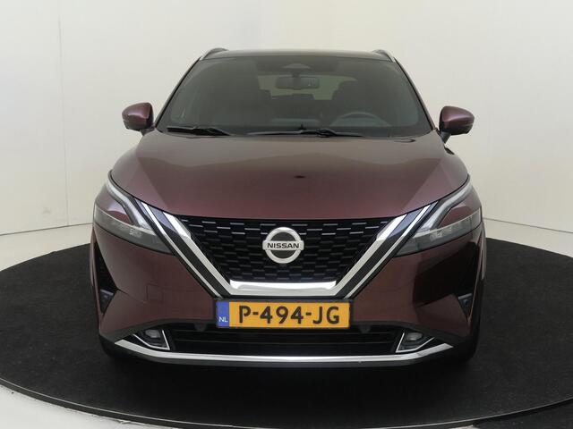 Nissan QASHQAI 1.3 MHEV Xtronic Tekna Plus | airco automatisch| Apple Carplay/Android | cruise control adaptief | lederen interieurdelen | lichtmetalen velgen 20" | luxe lederen bekleding | matrix LED koplampen | navigatiesysteem full map | panoramadak | voorstoelen ver