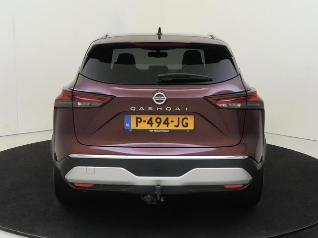 Nissan QASHQAI 1.3 MHEV Xtronic Tekna Plus | airco automatisch| Apple Carplay/Android | cruise control adaptief | lederen interieurdelen | lichtmetalen velgen 20" | luxe lederen bekleding | matrix LED koplampen | navigatiesysteem full map | panoramadak | voorstoelen ver