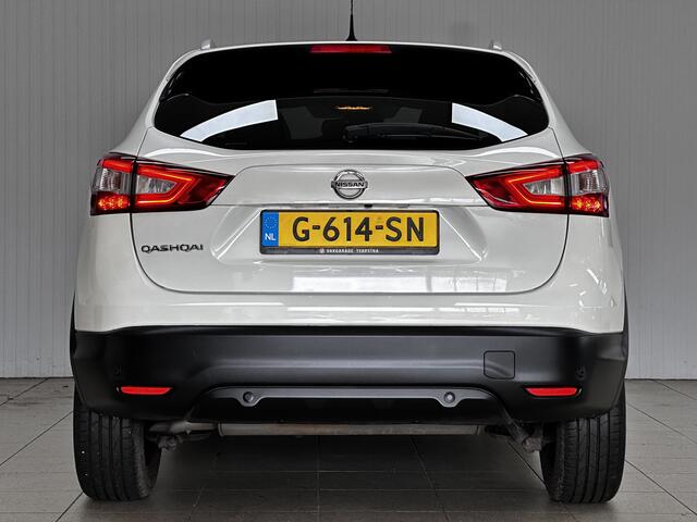 Nissan QASHQAI 1.2 N-Connecta/ Automaat!/ Pano-Dak!/ 18''LMV/ LED Dagrijverl./ Keyless/ DAB+/ Clima/ Navi/ Cruise/ Bluetooth/ Multi.LEDER.Stuur/ Elek.Pakket/ Isofix/ PDC V+A.