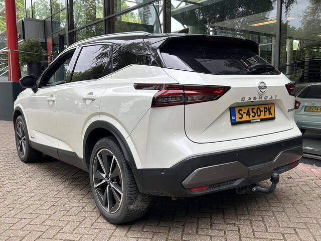 Nissan QASHQAI 1.5 e-Power Tekna Plus 190PK | Trekhaak | Panoramadak | 360° Camera | Apple Carplay | BOSE