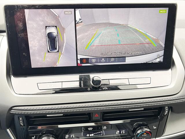 Nissan QASHQAI 1.3 MHEV Xtronic N-Connecta / Facelift Model / Trekgewicht 1800 kg / Cold Pack & Pack Easy / Panorama dak / Head Up Display / Elektrische achterklep / Adaptief CC / Camera 360° / 18" LM wielen All Season banden /