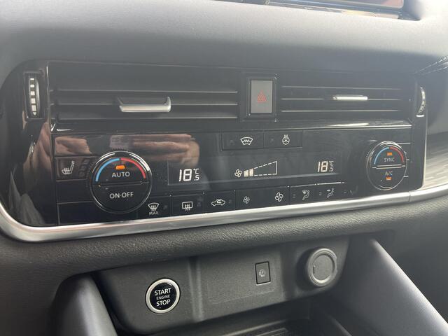 Nissan QASHQAI 1.3 MHEV Xtronic Tekna Plus / Trekhaak (1.800KG) / All Season Banden / HUD / 360 Camera / Lederen Bekleding / Elektr. Stoelen / Massage Functie / Panorama Dak / Cold Pack / Apple Carplay&Android Auto / Keyless /