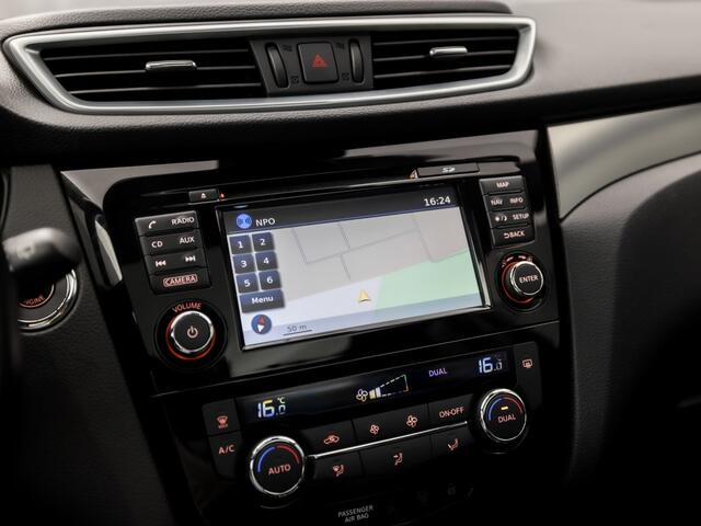 Nissan QASHQAI 1.2 N-Connecta Sport Automaat (PANORAMADAK, NAVIGATIE, 360 CAMERA, GETINT GLAS, SPORTSTOELEN, CRUISE, NIEUWE APK, NIEUWSTAAT)