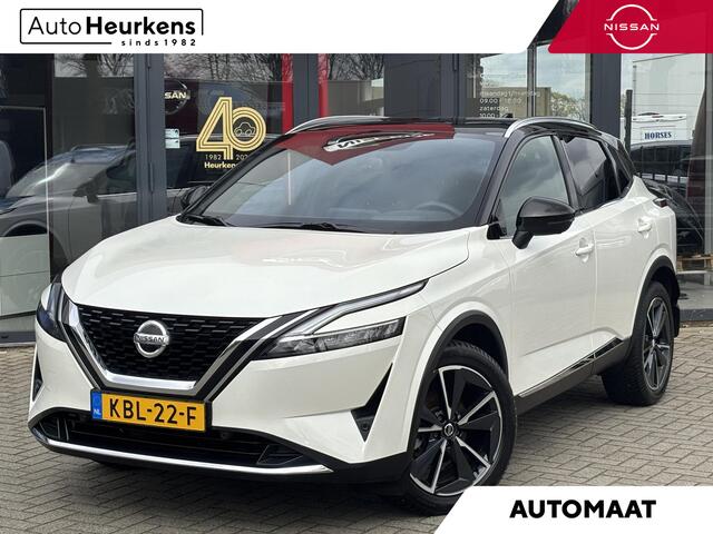 Nissan QASHQAI MHEV 158 Xtronic Tekna | AUTOMAAT | TWO-TONE | PANORAMADAK | COLD PACK | AFN. TREKHAAK |