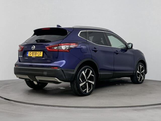 Nissan QASHQAI 1.3 DIG-T Tekna | airco automatisch | Apple Carplay/Android | Autonomous Emergency Braking | cruise control | dodehoek detectie | LED koplampen | lederen/stof bekleding | lichtmetalen velgen 19" | navigatiesysteem full map |