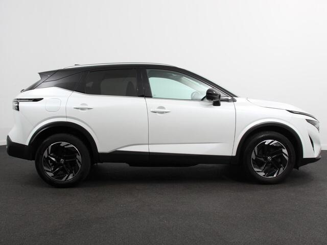 Nissan QASHQAI 1.3 MHEV Automaat N-Connecta Navigatie Climate Control Sfeerverlichting Camera 360 Led Dab Verwarmde voorstoelen Adaptive Cruise Control Digitale Cockpit Lichtmetalen Velgen