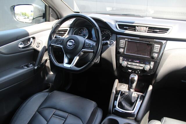 Nissan QASHQAI 1.3 DIG-T Tekna + | Incl. 12 Maanden garantie | Adaptieve Cruise Control | 360° Camera | Parkeersensoren | Bose Audio | Trekhaak | Panoramadak | Stoel verwarming | Memory Seats | Bluetooth | Apple Carplay/Android Auto |
