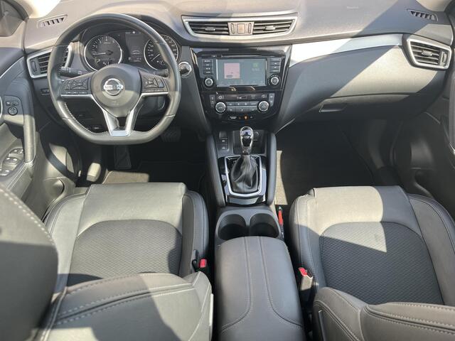 Nissan QASHQAI 1.3 DIG-T Tekna Trekhaak (1500kg)/ Full-Map Navigatie / Stoelverwarming / Dode Hoek Detectie / Keyless / Dealer Onderhouden / All Season Banden /