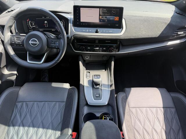 Nissan QASHQAI 1.3 MHEV Xtronic Tekna Plus / Panoramadak / Fabrieksgarantie tot 1-2028 / HUD / BOSE / ACC / Luxe Lederen Bekleding / StoelMassage / Stoel & Stuurwiel Verwarming / Elektr. Stoelen / Elektr. Achterklep / Memory Stoelen / All Season Banden /