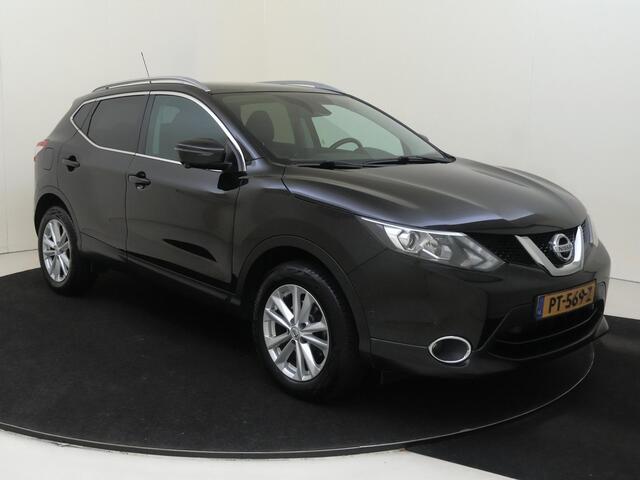 Nissan QASHQAI 1.2 Business Edition | airco automatisch, audio-navigatie full map, Autonomous Emergency Braking | cruise control | dodehoek detectie | LED koplampen | lederen/stof bekleding | lichtmetalen velgen 17"| panoramadak | voorstoelen verwarmd