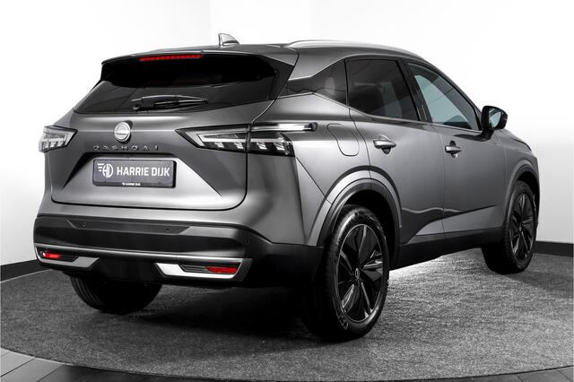 Nissan QASHQAI 1.3 MHEV Xtronic 158 PK Tekna | Pano | Memory | Matrix LED | Winterpakket | Dig. Cockpit | Adapt. Cruise | 360 Camera | NAV+App. Connect | ECC | Elek Klep | LM 19" | 6504