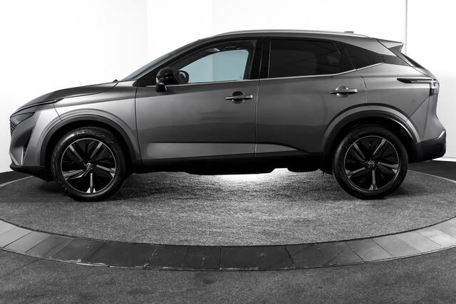 Nissan QASHQAI 1.3 MHEV Xtronic 158 PK Tekna | Pano | Memory | Matrix LED | Winterpakket | Dig. Cockpit | Adapt. Cruise | 360 Camera | NAV+App. Connect | ECC | Elek Klep | LM 19" | 6504