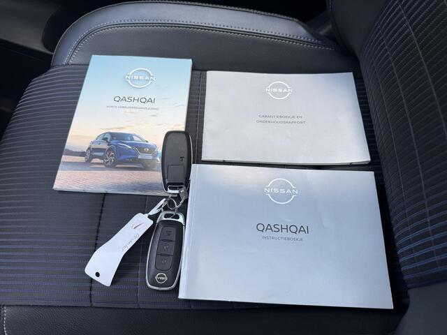 Nissan QASHQAI 1.3 MHEV Tekna / Trekhaak / 1400KG Trekgewicht / Panorama / All Season Banden / Head-Up Display / Elektrische Stoelen / 360º Camera / Keyless / Apple Carplay & Android Auto /