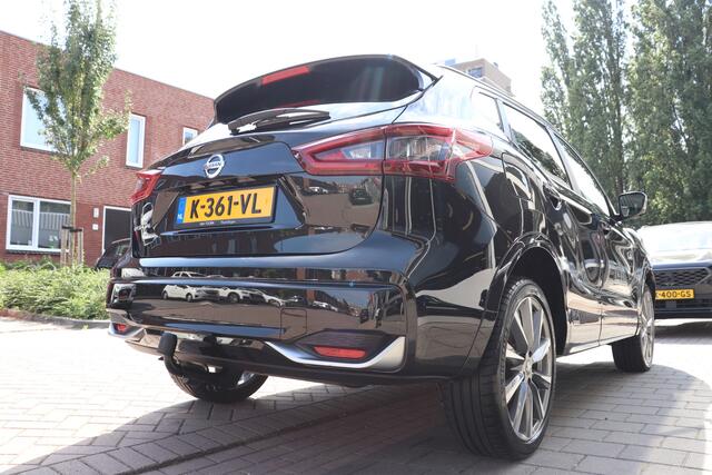 Nissan QASHQAI Automaat 1.3 DIG-T Tekna + | met trekhaak | panorama dak | leder | nieuwstaat!