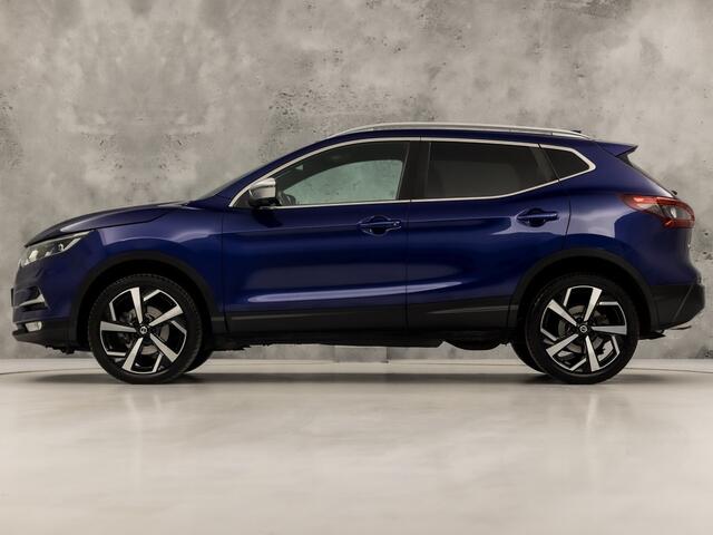 Nissan QASHQAI 1.2 Tekna + (PANORAMADAK, NAVIGATIE, 360 CAMERA, LEDER, BOSE AUDIO, ELEK SPORTSTOELEN, KEYLESS, STOELVERWARMING, GETINT GLAS, NIEUWE APK, NIEUWSTAAT)