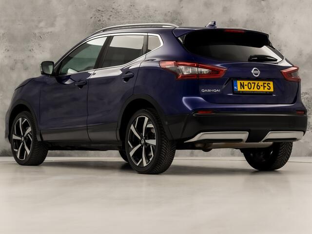 Nissan QASHQAI 1.2 Tekna + (PANORAMADAK, NAVIGATIE, 360 CAMERA, LEDER, BOSE AUDIO, ELEK SPORTSTOELEN, KEYLESS, STOELVERWARMING, GETINT GLAS, NIEUWE APK, NIEUWSTAAT)