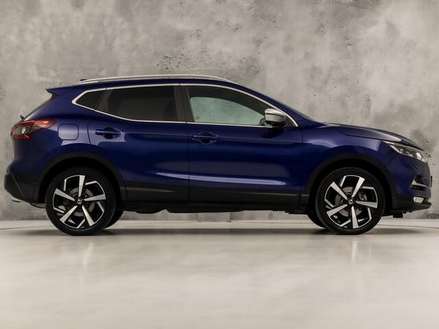 Nissan QASHQAI 1.2 Tekna + (PANORAMADAK, NAVIGATIE, 360 CAMERA, LEDER, BOSE AUDIO, ELEK SPORTSTOELEN, KEYLESS, STOELVERWARMING, GETINT GLAS, NIEUWE APK, NIEUWSTAAT)