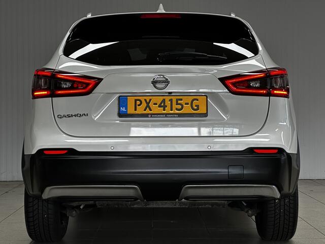 Nissan QASHQAI 1.2 N-Connecta/ 360° Camera/ 18'' LMV/ Keyless/ Lane-Assist./ DAB+/ Panorama-Dak/ Navi/ Clima/ Cruise/ Elek. pakket/ Isofix/ Bluetooth/ Armsteun/ Multi. LEDER. Stuur/ Mistl./ PDC V+A/ Extra getint glas/ Chro