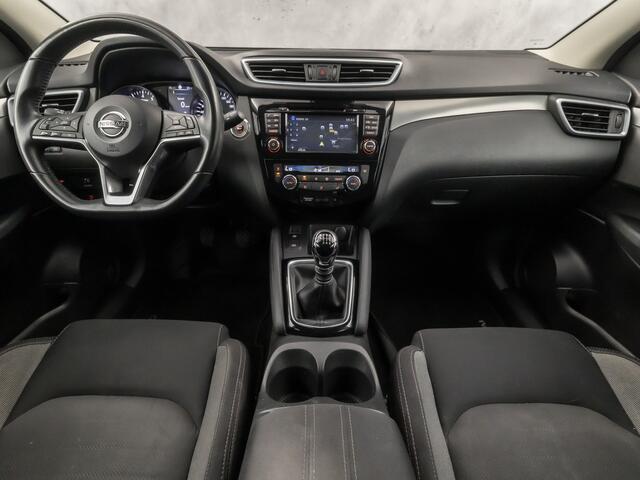 Nissan QASHQAI 1.2 N-Connecta (PANORAMADAK, NAVIGATIE, 360 CAMERA, GETINT GLAS, KEYLESS, SPORTSTOELEN, CRUISE, PARKEERSENSOREN, NIEUWE APK, NIEUWSTAAT)