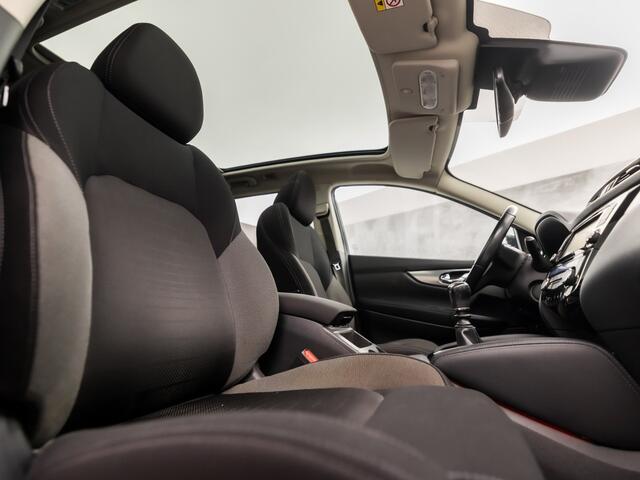 Nissan QASHQAI 1.2 N-Connecta (PANORAMADAK, NAVIGATIE, 360 CAMERA, GETINT GLAS, SPORTSTOELEN, CRUISE, NIEUWE APK, NIEUWSTAAT)