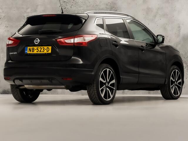 Nissan QASHQAI 1.2 Tekna Automaat (PANORAMADAK, 1e EIGENAAR, NAVIGATIE, 360 CAMERA, STOELVERWARMING, LEDER, SPORTSTOELEN, GETINT GLAS, CRUISE, NIEUWSTAAT)