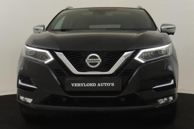 Nissan QASHQAI 1.6 TEKNA + -PANO.DAK|BOSE|360°CAM|MEMORY|KEYLESS|LEDER|DODEHOEK|STOELVERW.|TREKHAAK|19"