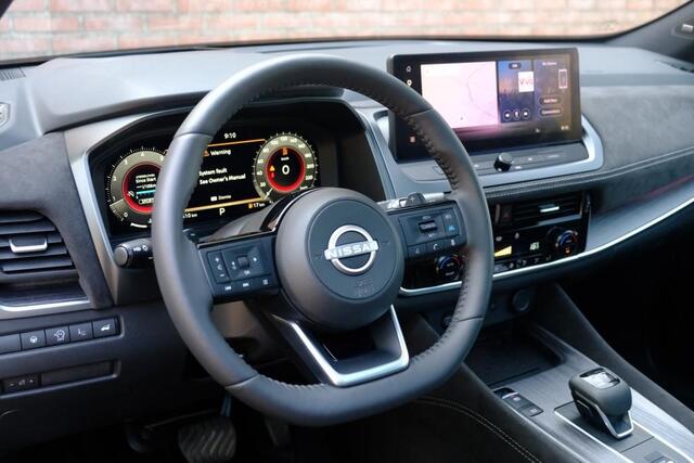 Nissan QASHQAI 1.3 MHEV Xtronic 158pk Tekna Plus | Navi | App Connect | Adaptive Cruise | Panoramadak | Keyless | 360° Camera | Bose | Elektrische Achterklep