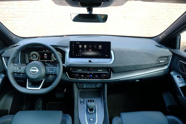 Nissan QASHQAI 1.3 MHEV Xtronic 158pk Tekna Plus | Navi | App Connect | Adaptive Cruise | Panoramadak | Keyless | 360° Camera | Bose | Elektrische Achterklep
