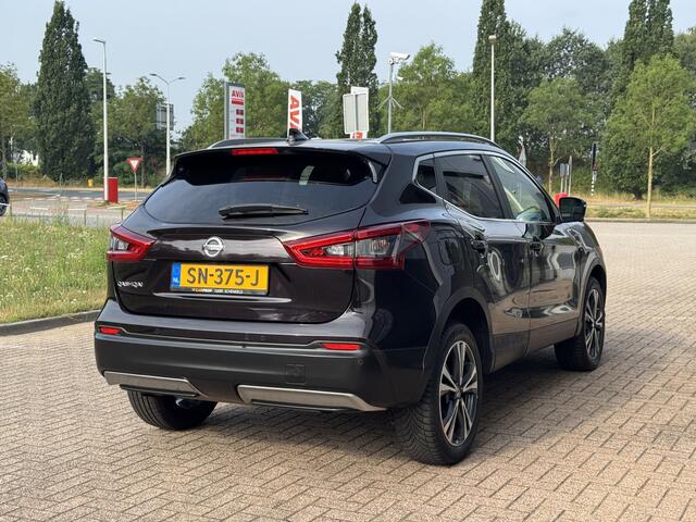 Nissan QASHQAI 1.2 N-Connecta Rijklaarprijs incl. afleveringsbeurt en 12 maanden BOVAG-garantie | 360 graden Camera | Achteruitrijcamera | Panoramadak | Cruise Control |