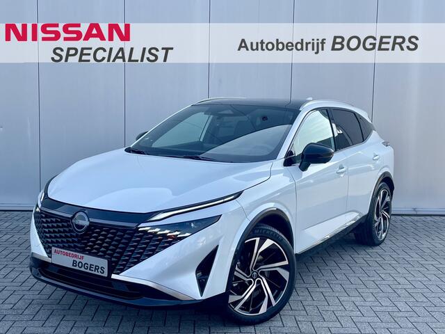 Nissan QASHQAI 1.3 MHEV Tekna Plus Automaat Navigatie, Panoramadak, 20"lm, LED, Bose, 360 Camera, Pro-Pilot, Head Up Display
