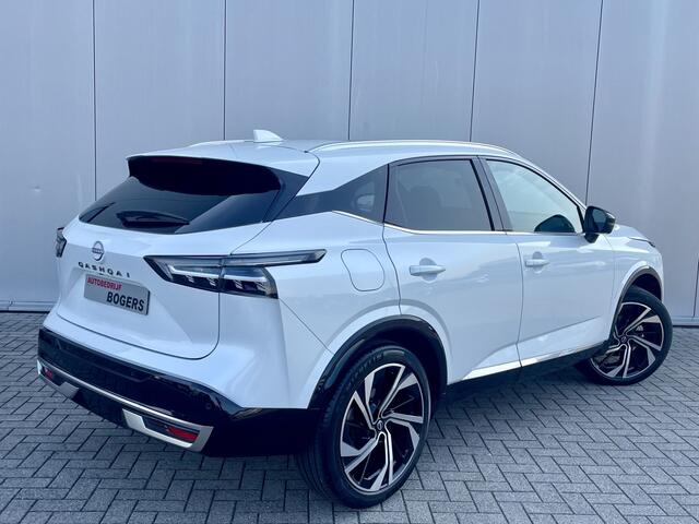 Nissan QASHQAI 1.3 MHEV Tekna Plus Automaat Navigatie, Panoramadak, 20"lm, LED, Bose, 360 Camera, Pro-Pilot, Head Up Display