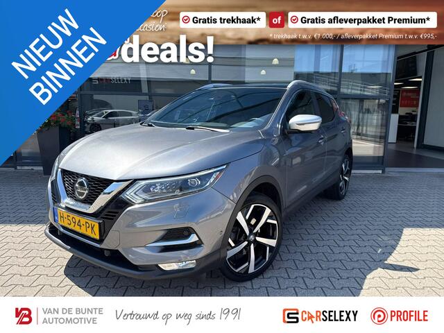 Nissan QASHQAI 1.3 DIG-T Tekna + *Trekhaak & Lederen Bekleding*