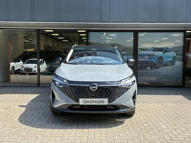 Nissan QASHQAI 1.5 e-Power Tekna Plus NIEUW UIT VOORRAAD LEVERBAAR | Stoelmassage | Lederen bekleding | Bose geluidsinstallatie | Stoelverwarming | Stuurverwarming | Adaptieve Cruise Control | Climate Control | Panoramadak | Apple CarPlay & Android Auto | 10 jaar fabrie