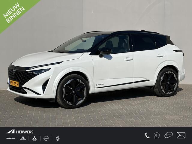 Nissan QASHQAI 1.5 e-Power N-Design / Google Maps Navigatie / Stoel- Stuur en voorruitverwarming / Panoramadak / Adaptieve cruise control / 360 graden camera