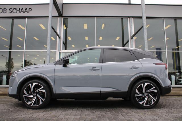 Nissan QASHQAI MHEV Xtronic Tekna Plus | 360 camera | Panorama dak | Trekhaak | Head up | Stoel stuur verwarming |