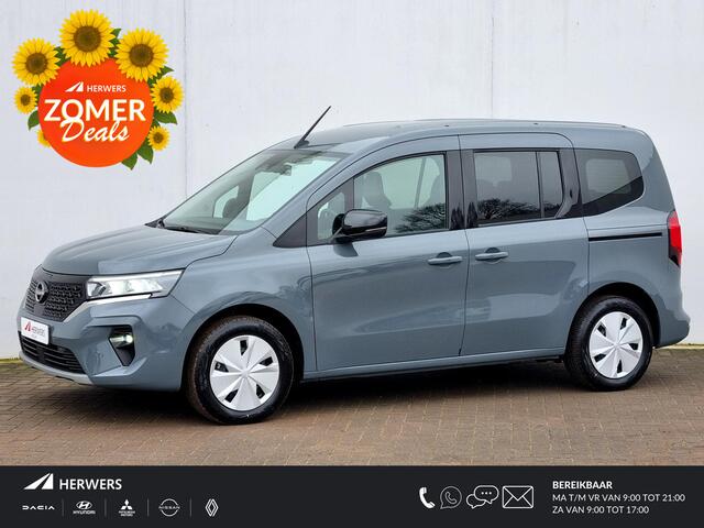 Nissan Townstar Evalia N-Connecta 45 kWh Automaat / 5 Persoons / CCS Snelladen / 3 Fase / Navigatie / Camera