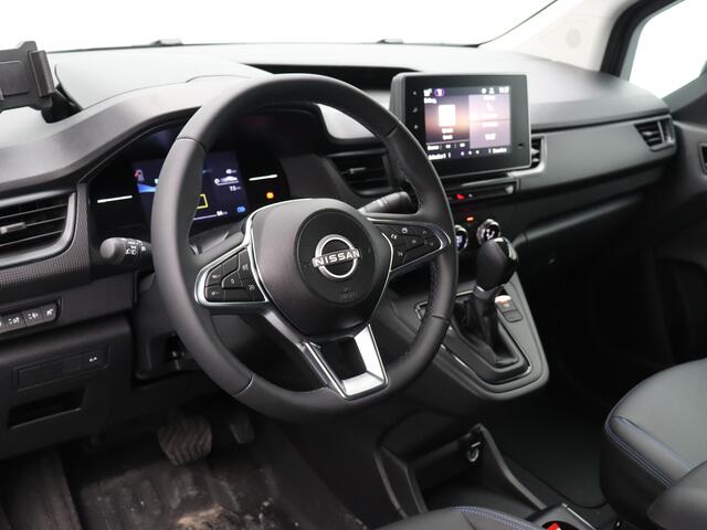 Nissan Townstar Gesloten Bestel L2H1 EV 121 1AT N-Connecta | 16'' stalen velgen | 22 kW ingebouwde lader | 8''-Multimediadisplay met aanraakscherm compatibel met Apple Carplay & Android Auto