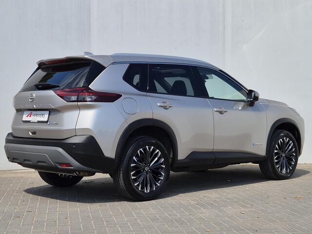 Nissan X-TRAIL 1.5 e-Power Tekna Automaat / HUD / Cold Pack / Sun-pakket / Glazen schuif- en kanteldak / Rondomzicht camera / Elektrische achterklep / Stuur-, Stoel en achterbankverwarming / Climate control / Adaptief CC / Keyless Entry/Start /