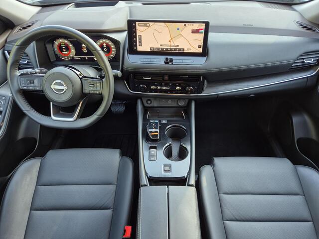 Nissan X-TRAIL 1.5 e-Power Tekna Automaat / Cold Pack / HUD / Stoel-, Stuur en Achterbankverwarming / Rondomzicht camera / Allseason Banden / Elektrische achterklep / Adaptief CC / Apple Carplay Android Auto /