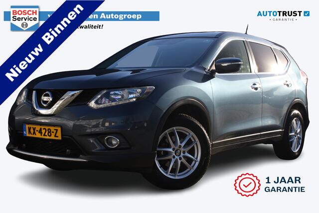 Nissan X-TRAIL 1.6 DIG-T Acenta | Trekhaak | Incl. 12 maanden garantie | Panoramadak | Lichtmetalen velgen | Cruise control | Regensensor | LED dagrijverlichting | Parkeersensoren voor en achter | Climate control | 1800KG Trekgewicht!! | Inclusief dakdragers Thule |
