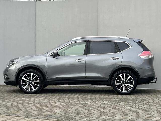 Nissan X-TRAIL 1.6 DIG-T Tekna / Afneembare Trekhaak (1800kg) / Elektrisch Glazen Schuif- en Kanteldak / Stoelverwarming / Rondzichtcamera / Cruise Control / Climate Control / Elektrische Stoelen / Elektrische Kofferbak / Verschuifbare Achterbank /